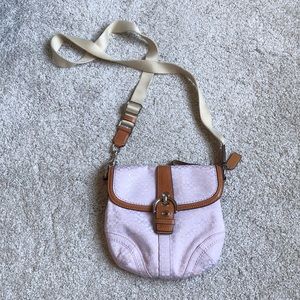Pastel purple Coach purse